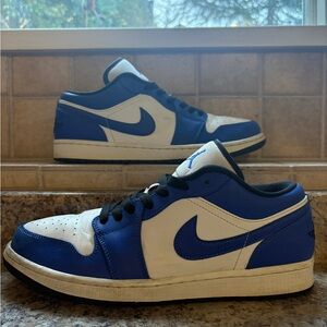Jordan 1 Low Game Royal Size